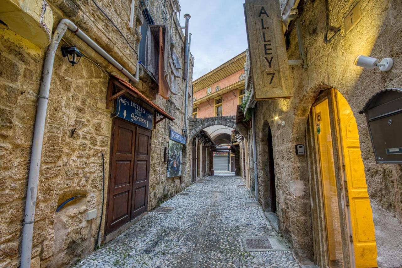 Alley 7 Rhodes City Dış mekan fotoğraf