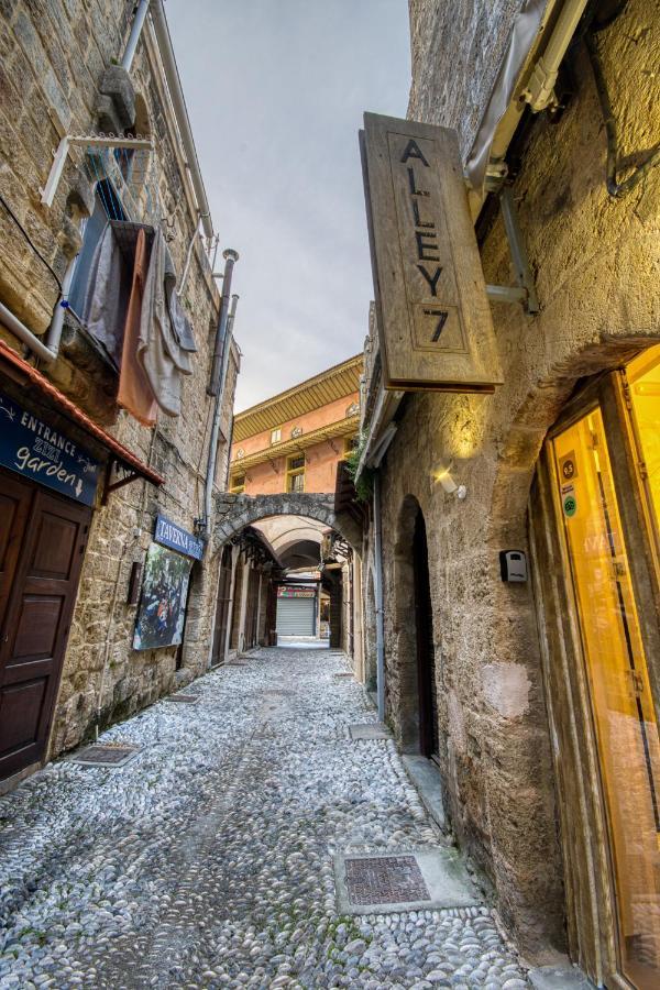 Alley 7 Rhodes City Dış mekan fotoğraf